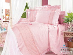 藍絲羽家紡 玫瑰花語八件套，匠心織就的浪漫家居藝術